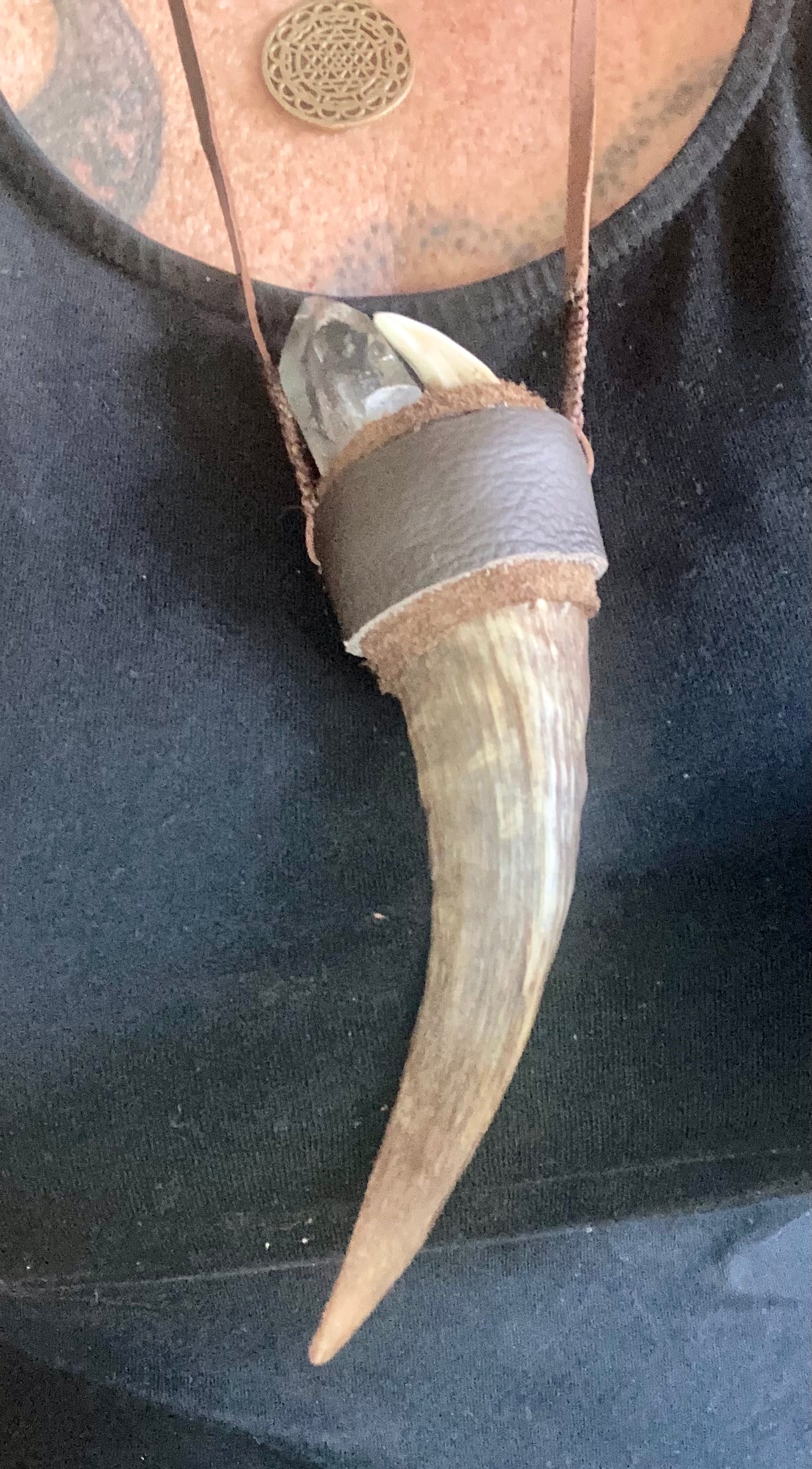 Goat Horn Ceremonial Necklace