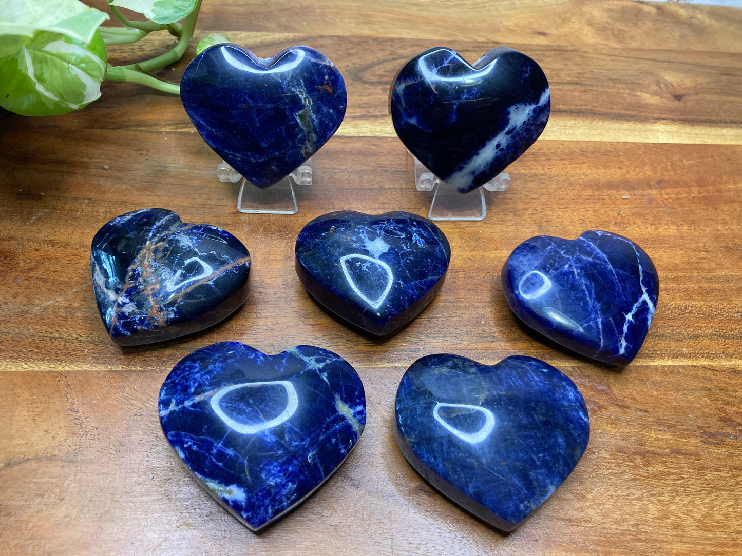Sunset Sodalite Heart