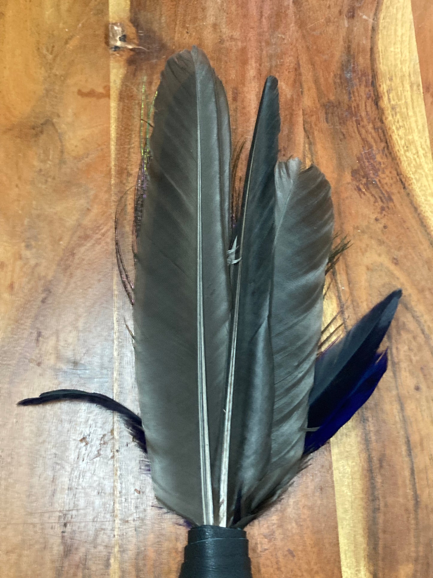 Peacock Smudging Fan