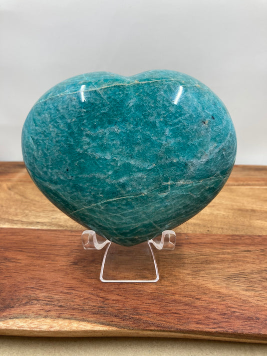 Amazonite Heart