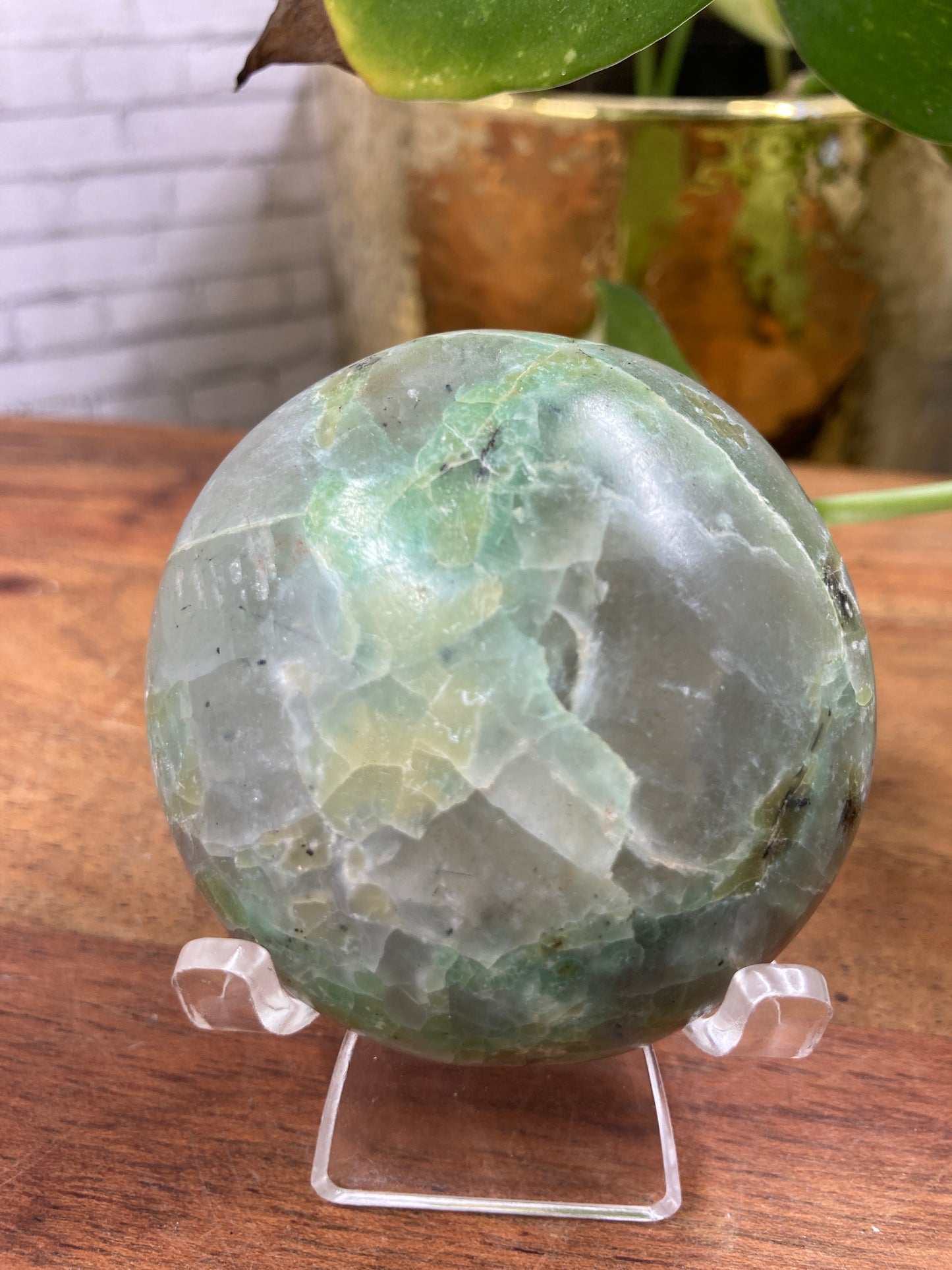 Green Moonstone Palmstones