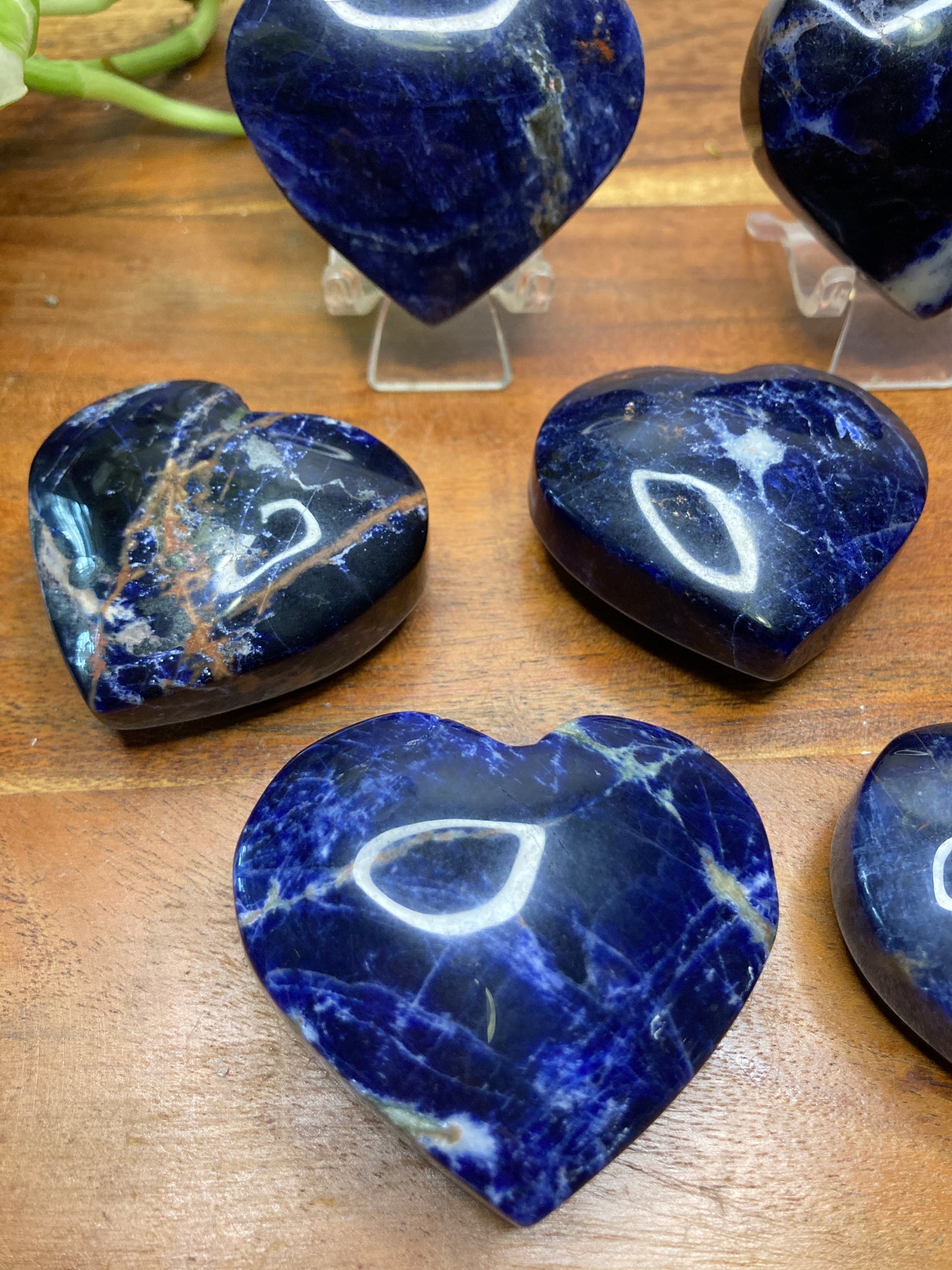 Sunset Sodalite Heart