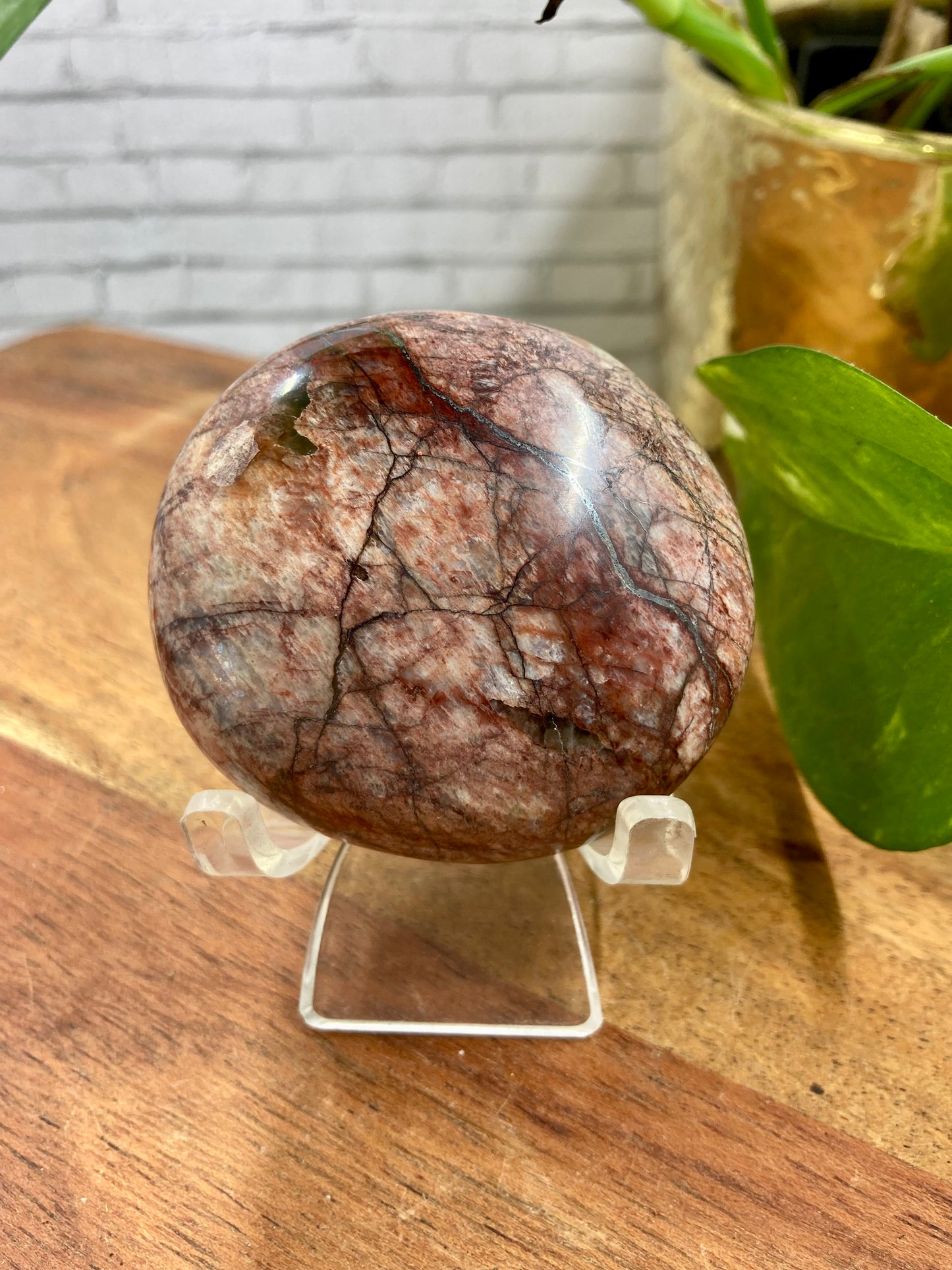Red Feldspar Palmstone