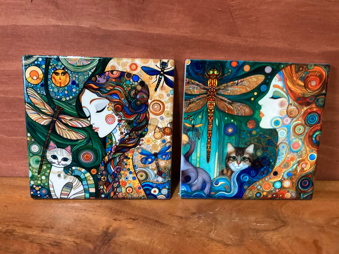 Woman Transformation Coasters