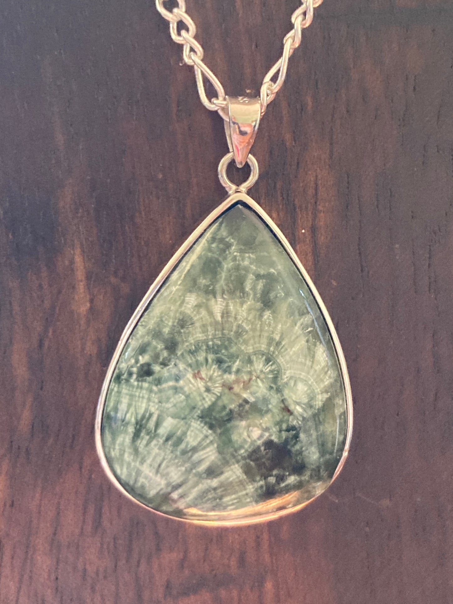 Seraphinite Pendant
