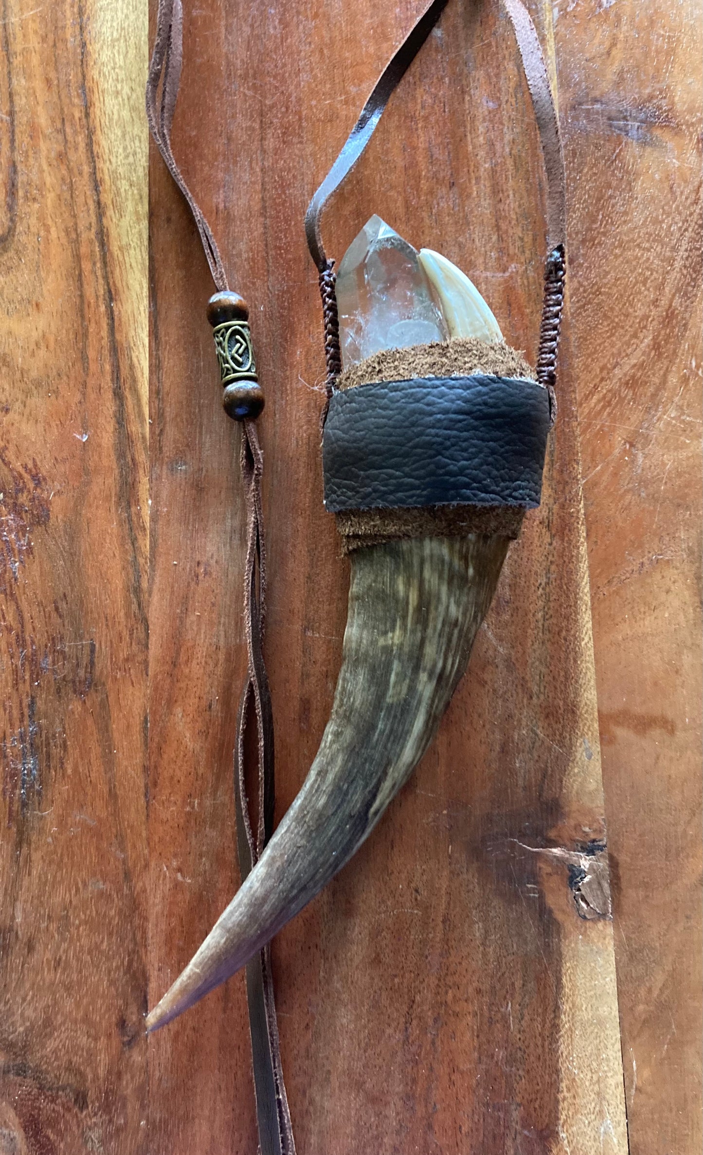 Goat Horn Ceremonial Necklace
