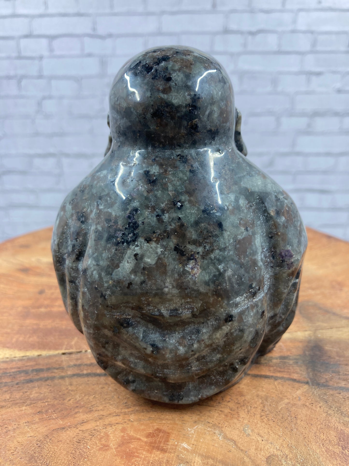 Larvikite Buddha