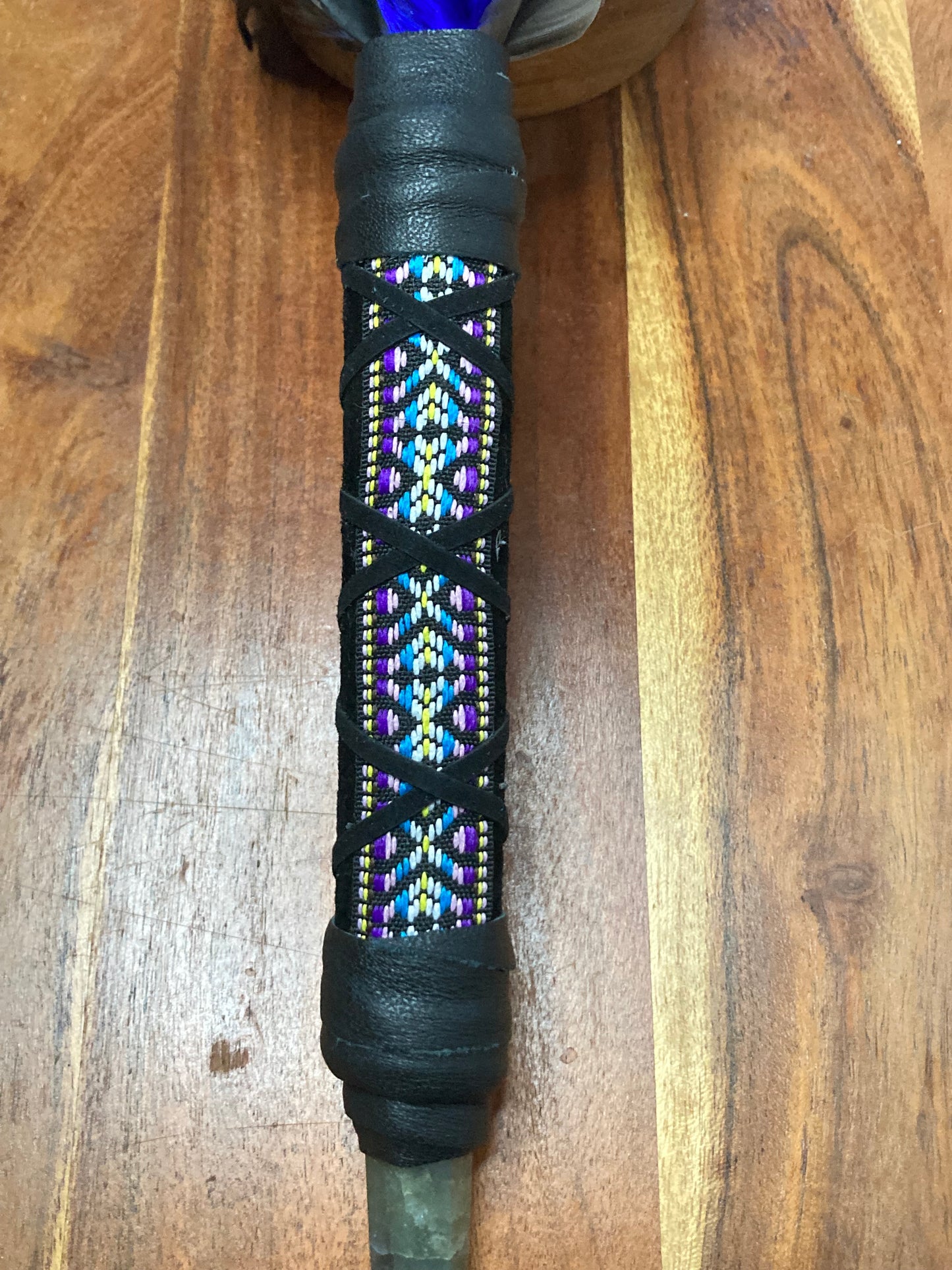 Peacock Smudging Fan