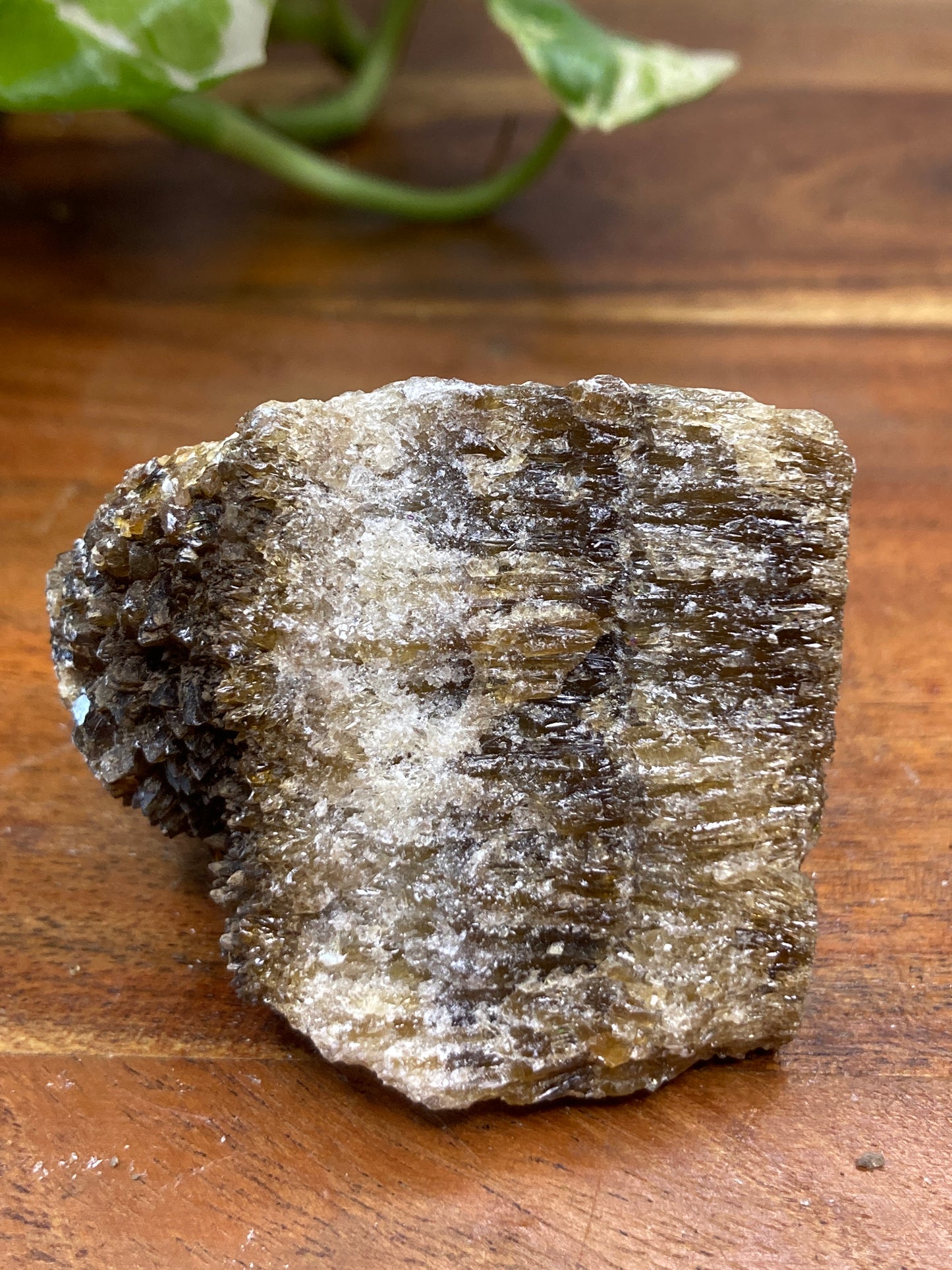 Amber Dogtooth Calcite