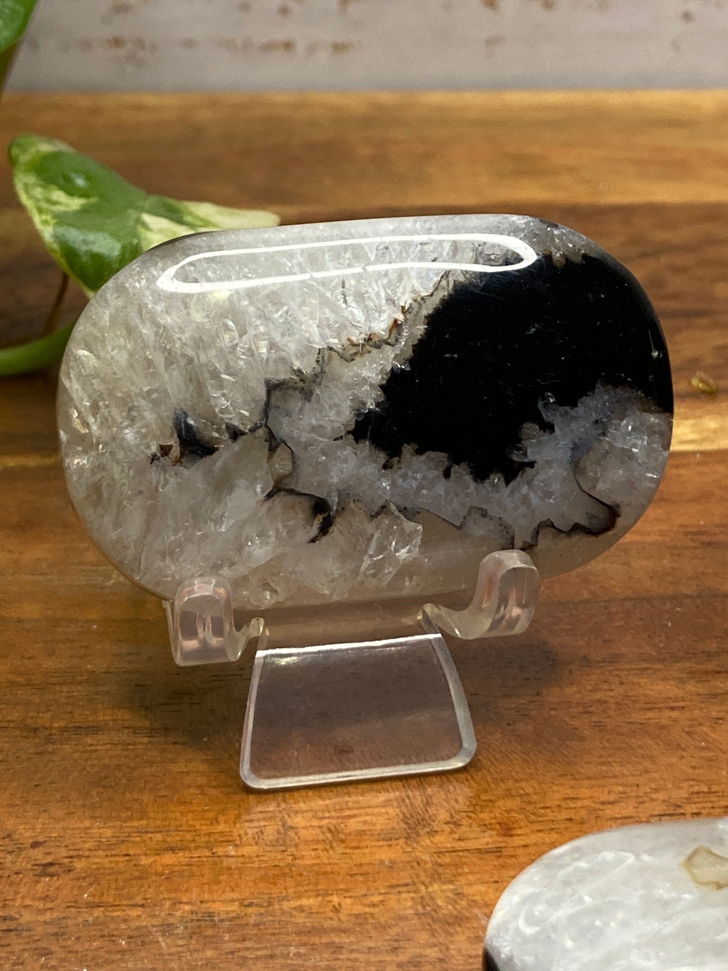 Black Sardonyx Palmstone