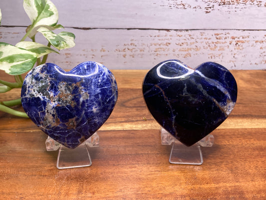 Sunset Sodalite Heart