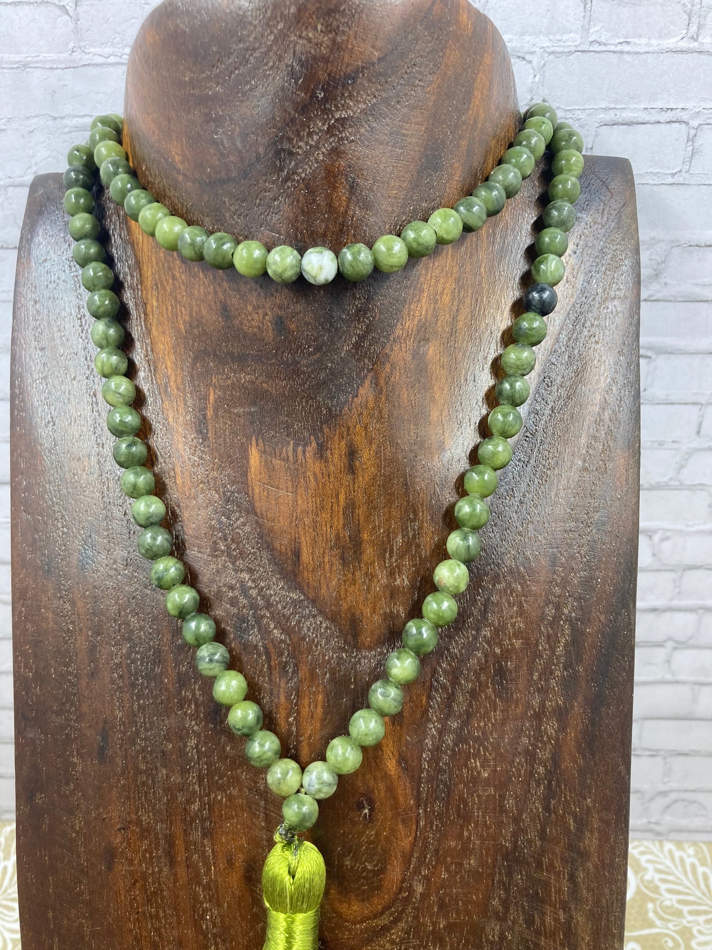 Jade Mala Necklace