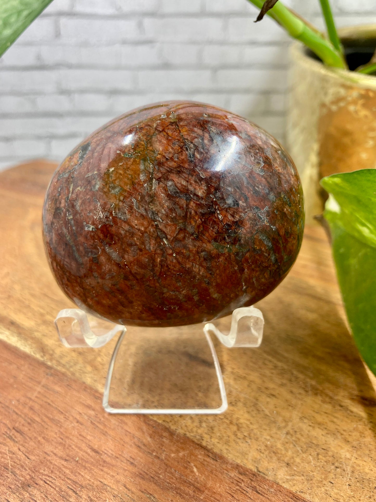 Red Feldspar Palmstone