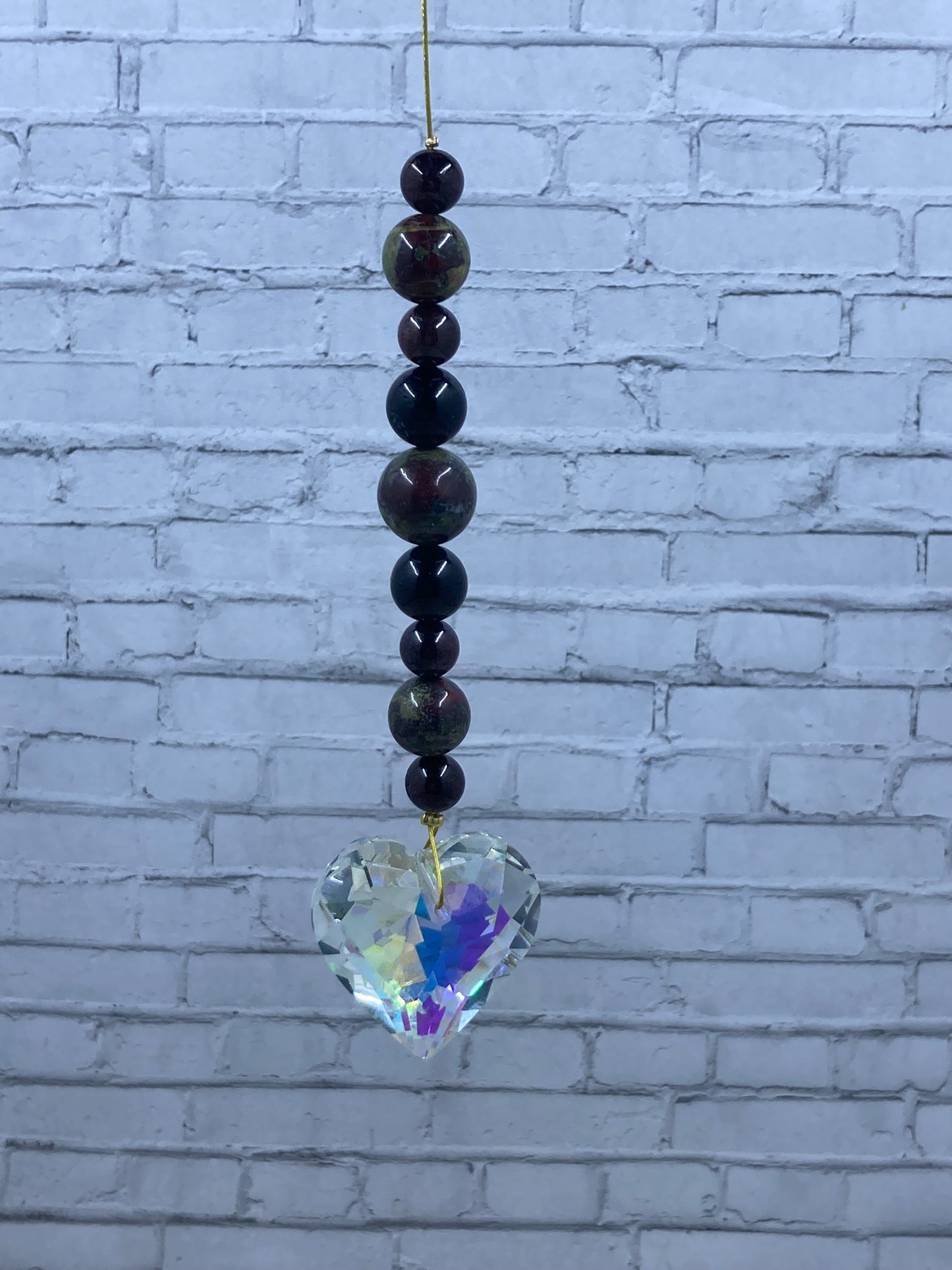 Heart Suncatcher Prism Hanger