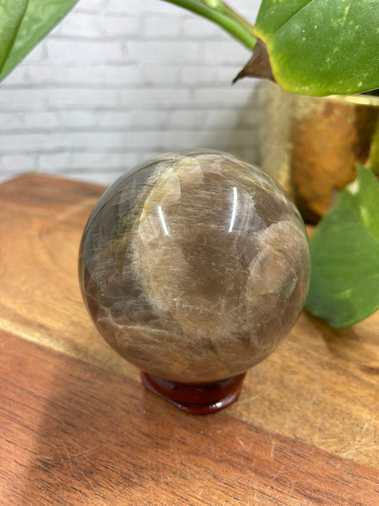 Black Moonstone Sphere