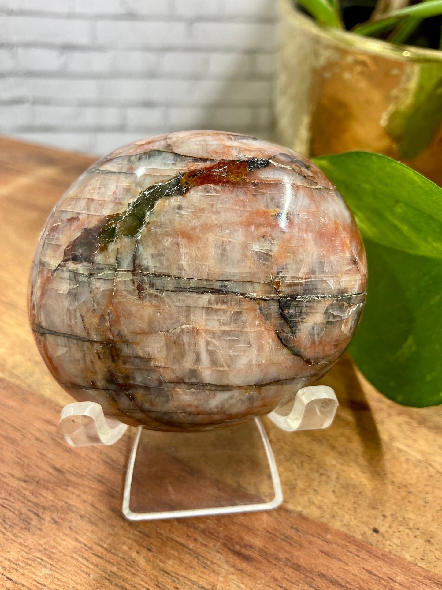Red Feldspar Palmstone