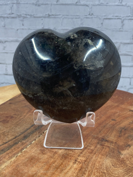 Smokey Quartz Heart