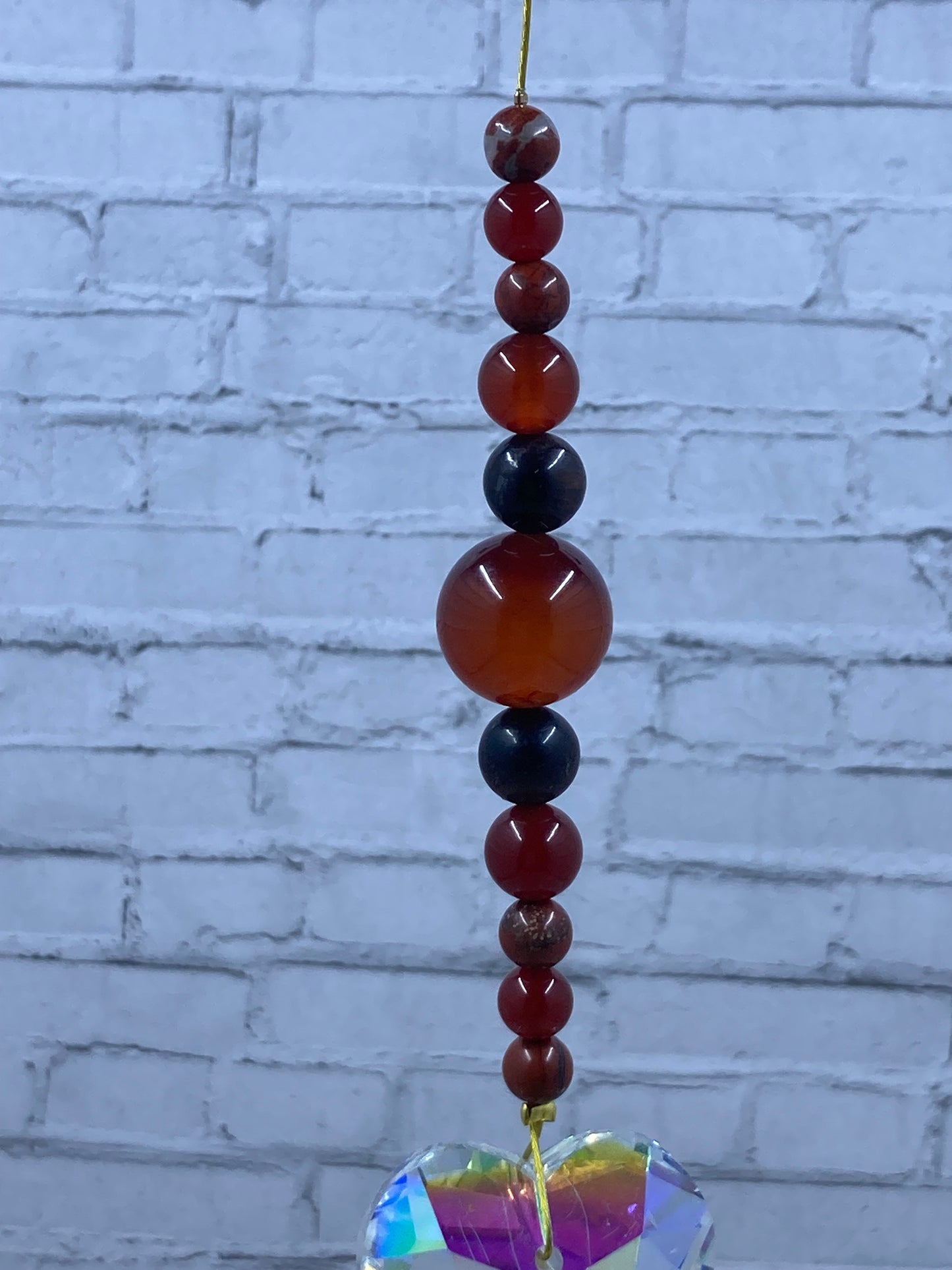Heart Suncatcher Prism Hanger