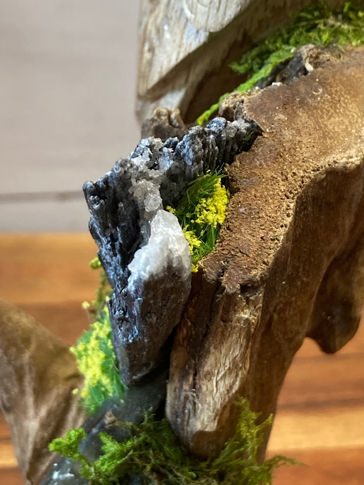 Owl in Crystal Garden