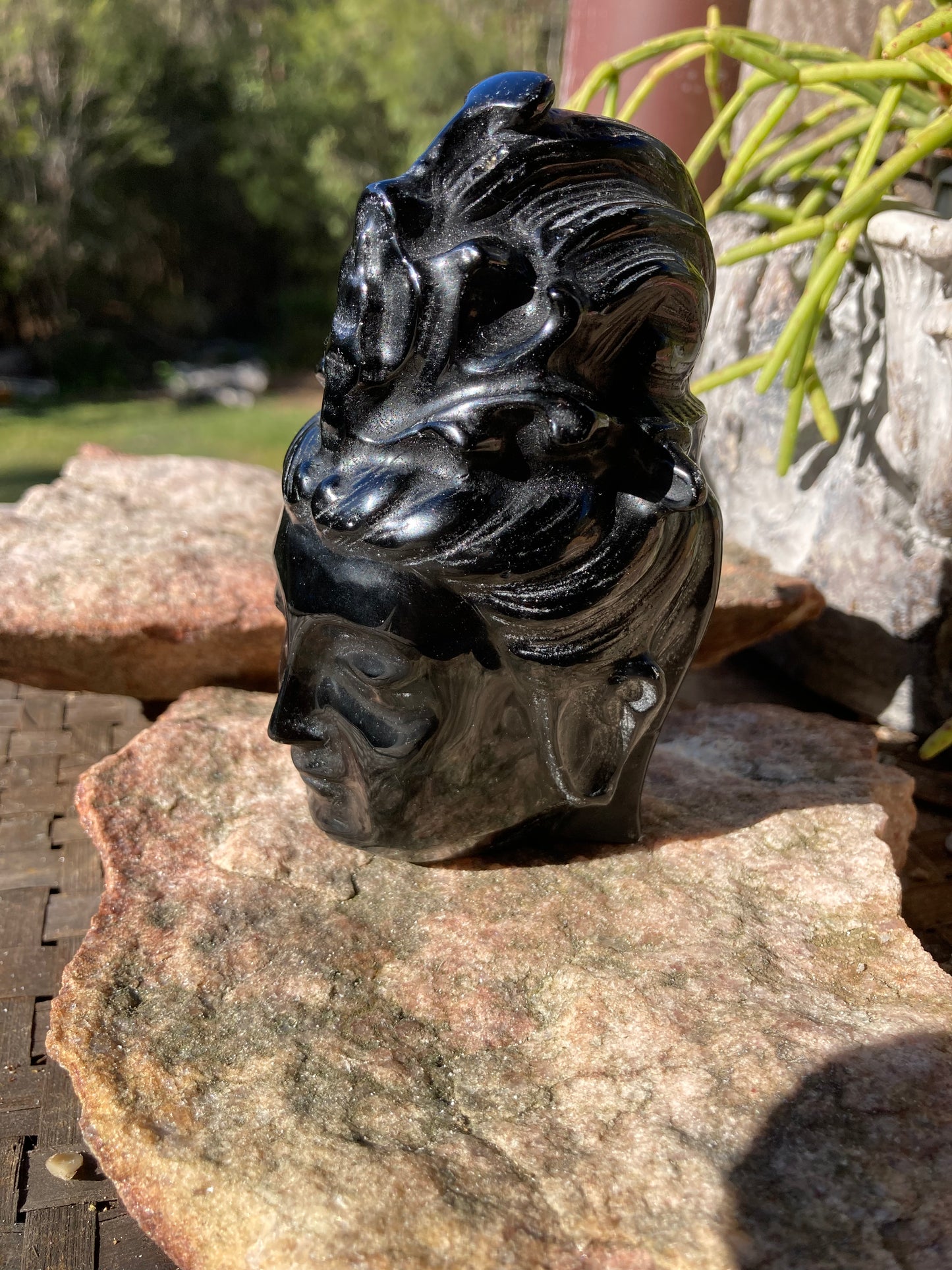 Black Obsidian Kwan Yin