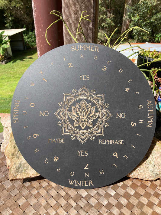 Pendulum Dowsing Board