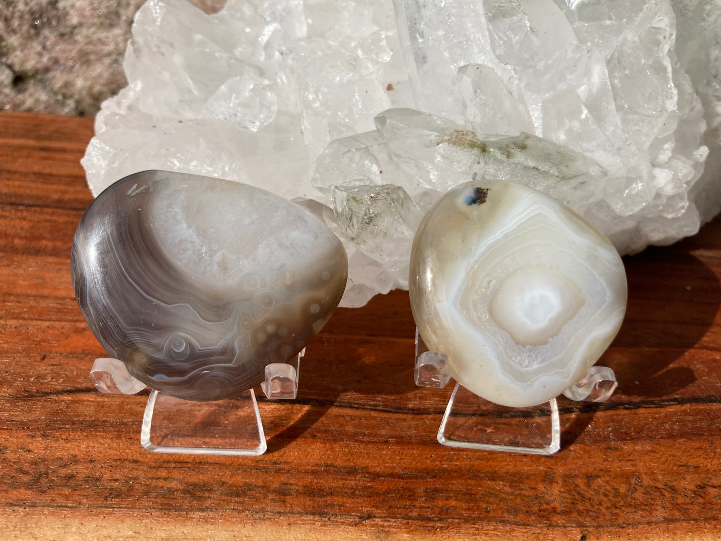 Botswana Agate Flat Stone