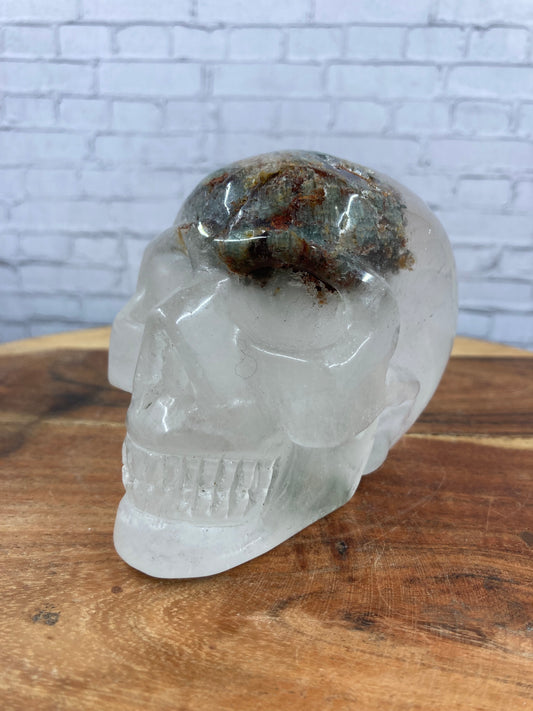 Garden Quartz Skull