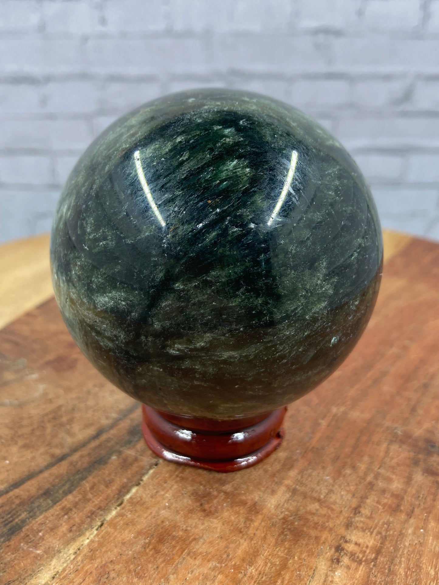 Green Tourmaline Sphere