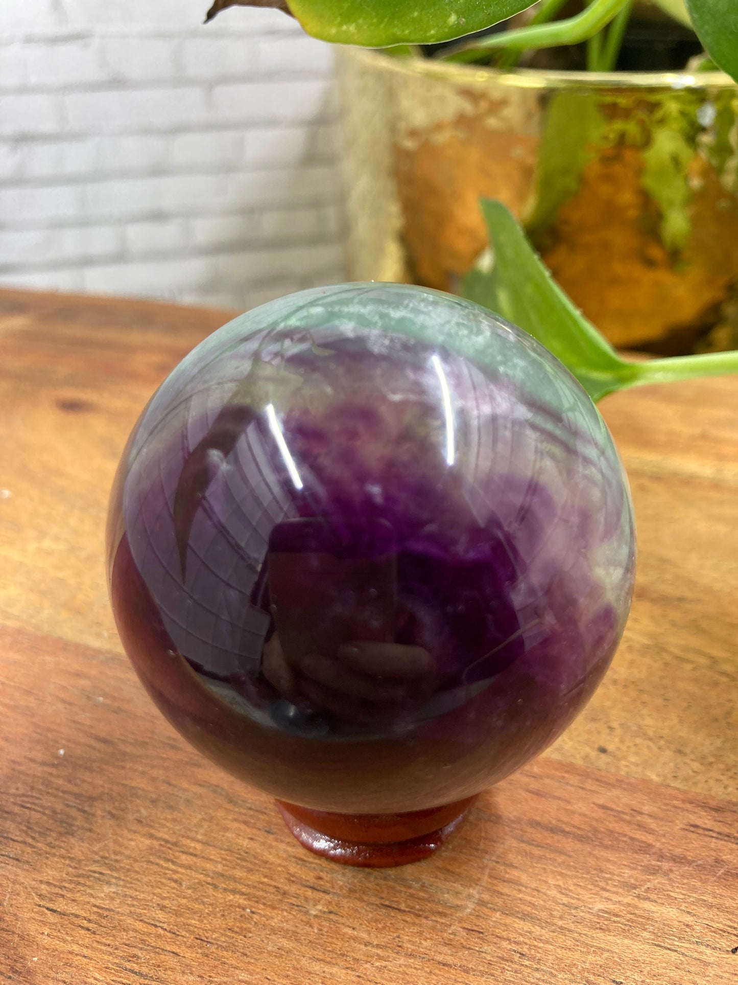Rainbow Fluorite Star