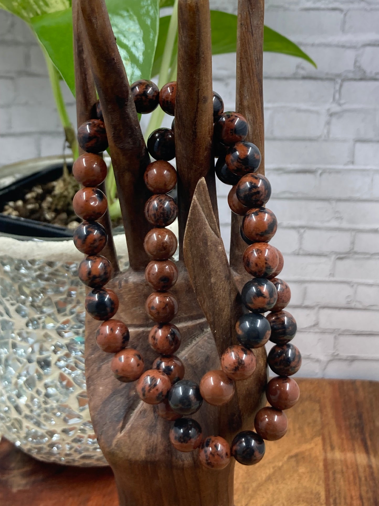 Mahogany Obsidian Bracelet