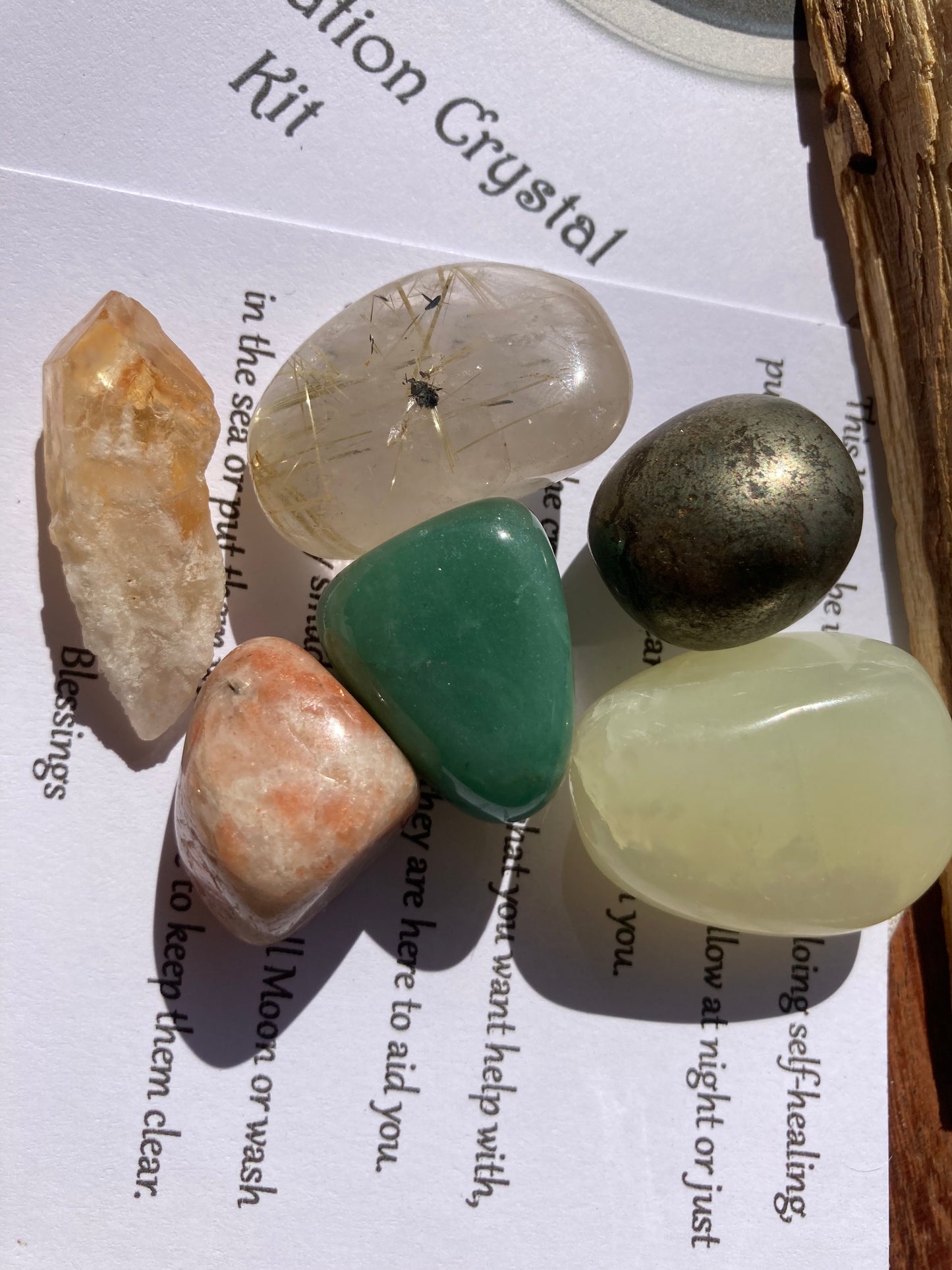 Manifestation Crystal Kit