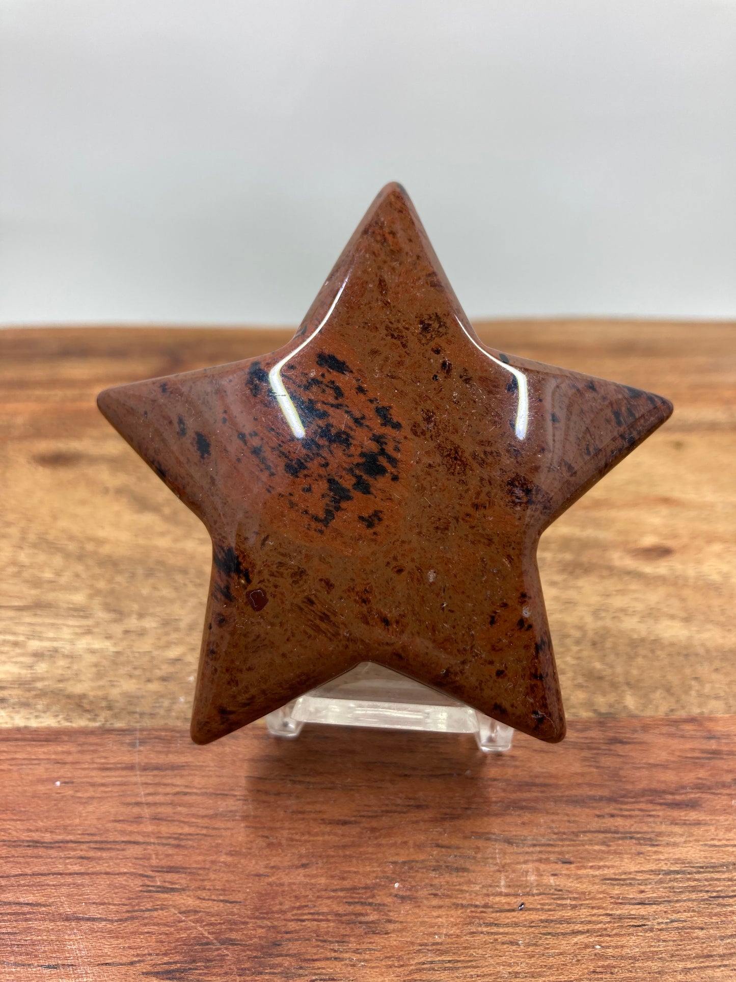 Mahogany Obsidian Star