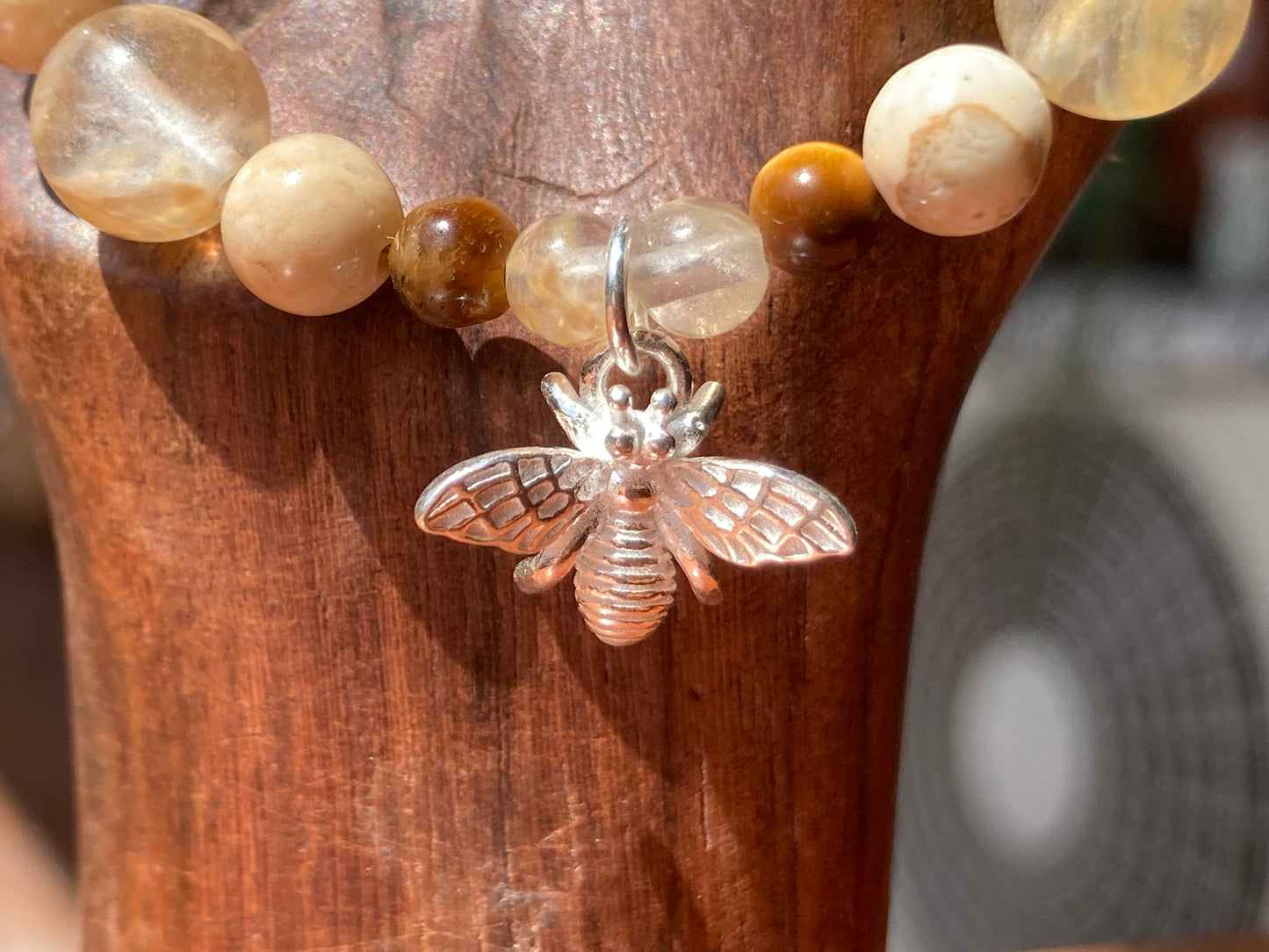 Honey Bee Charm Bracelet