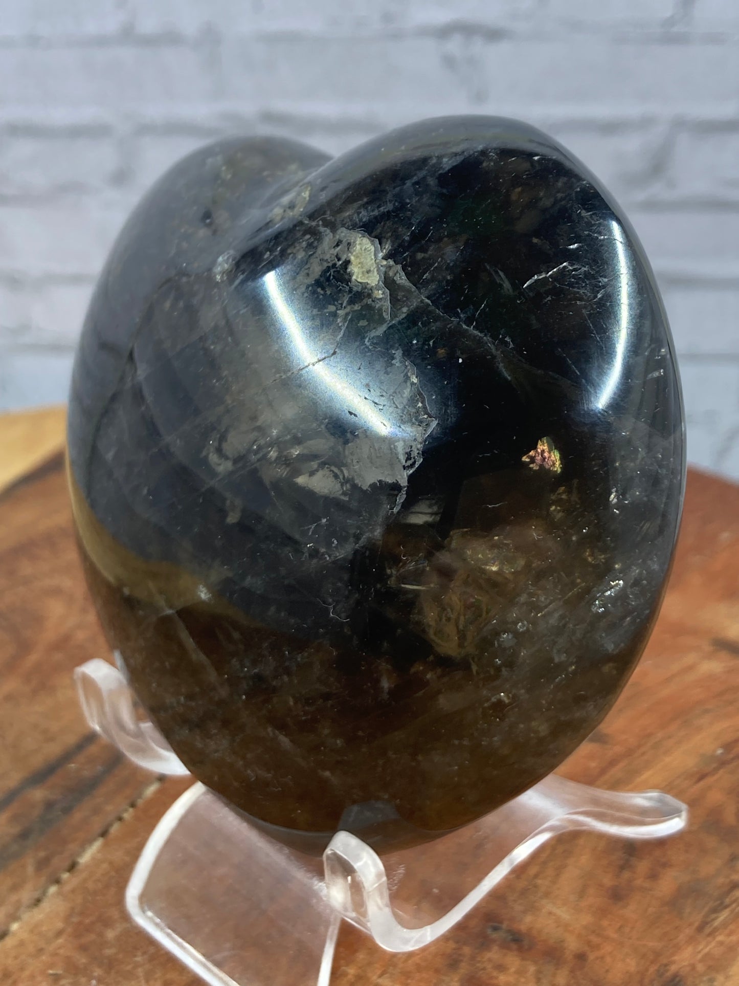 Smokey Quartz Heart