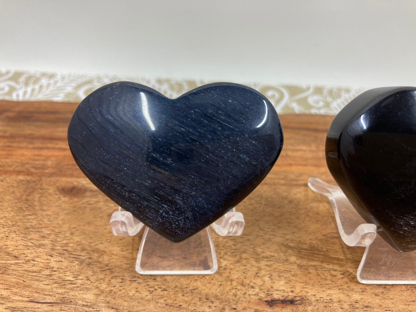 Blue Tigers Eye Heart