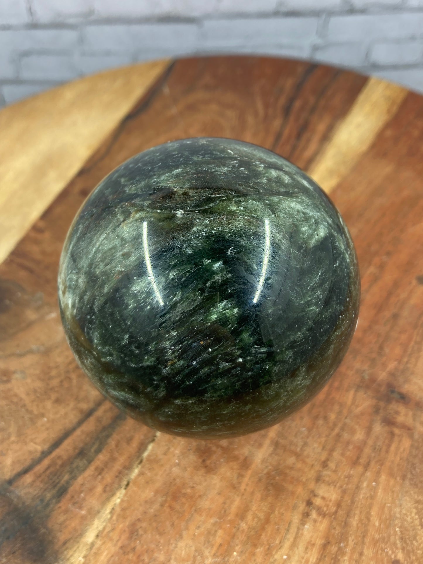 Green Tourmaline Sphere