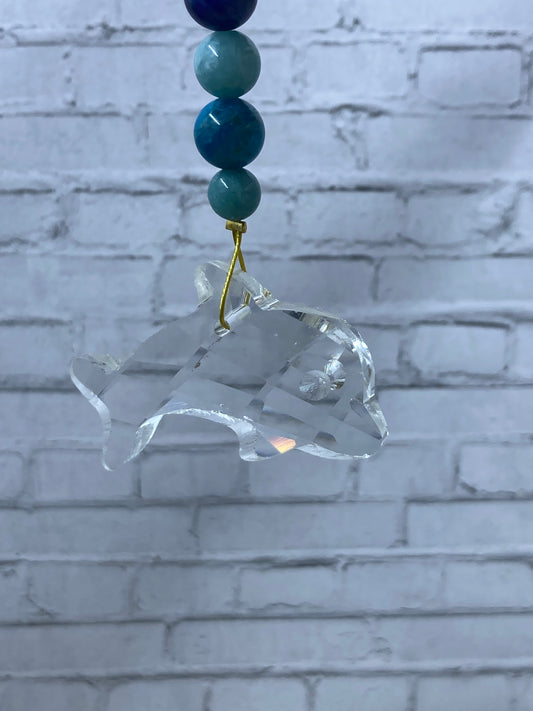 Dolphin Suncatcher Prism Hanger