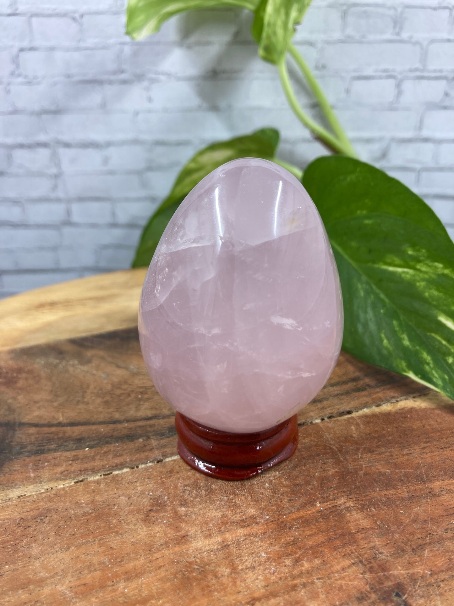 Rose Quartz Egg