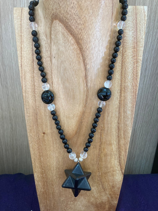 Shungite Merkaba Necklace