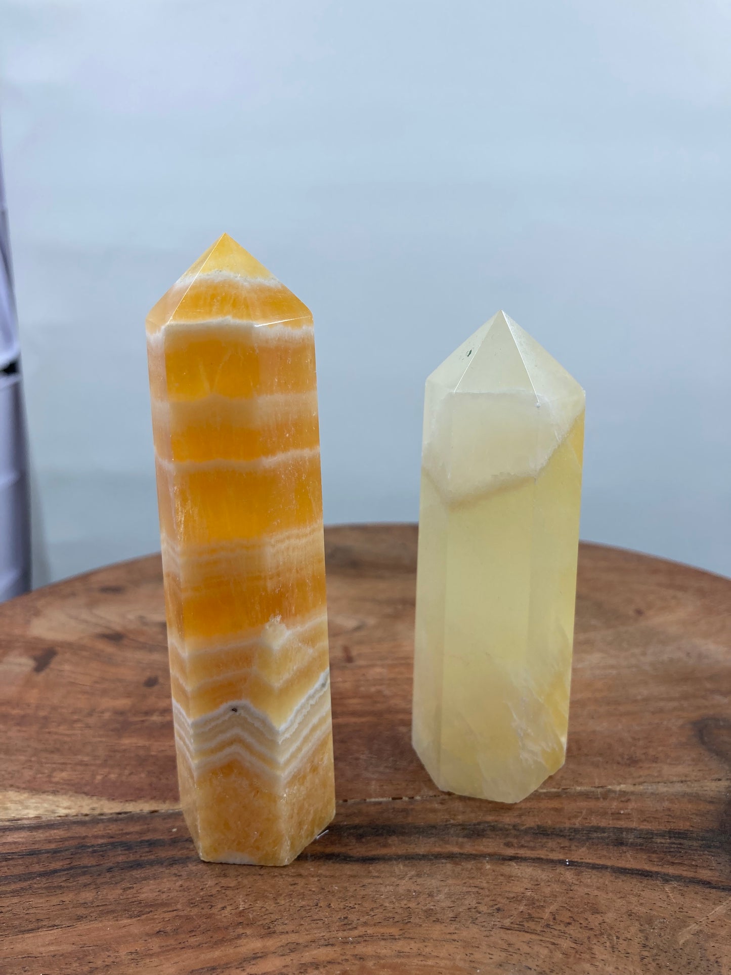 Orange Calcite Tower