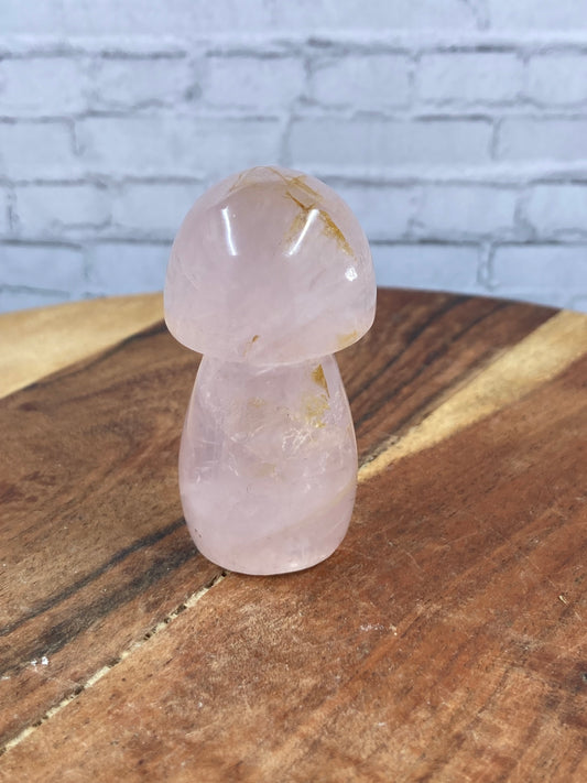 Rose Quartz Mushroom