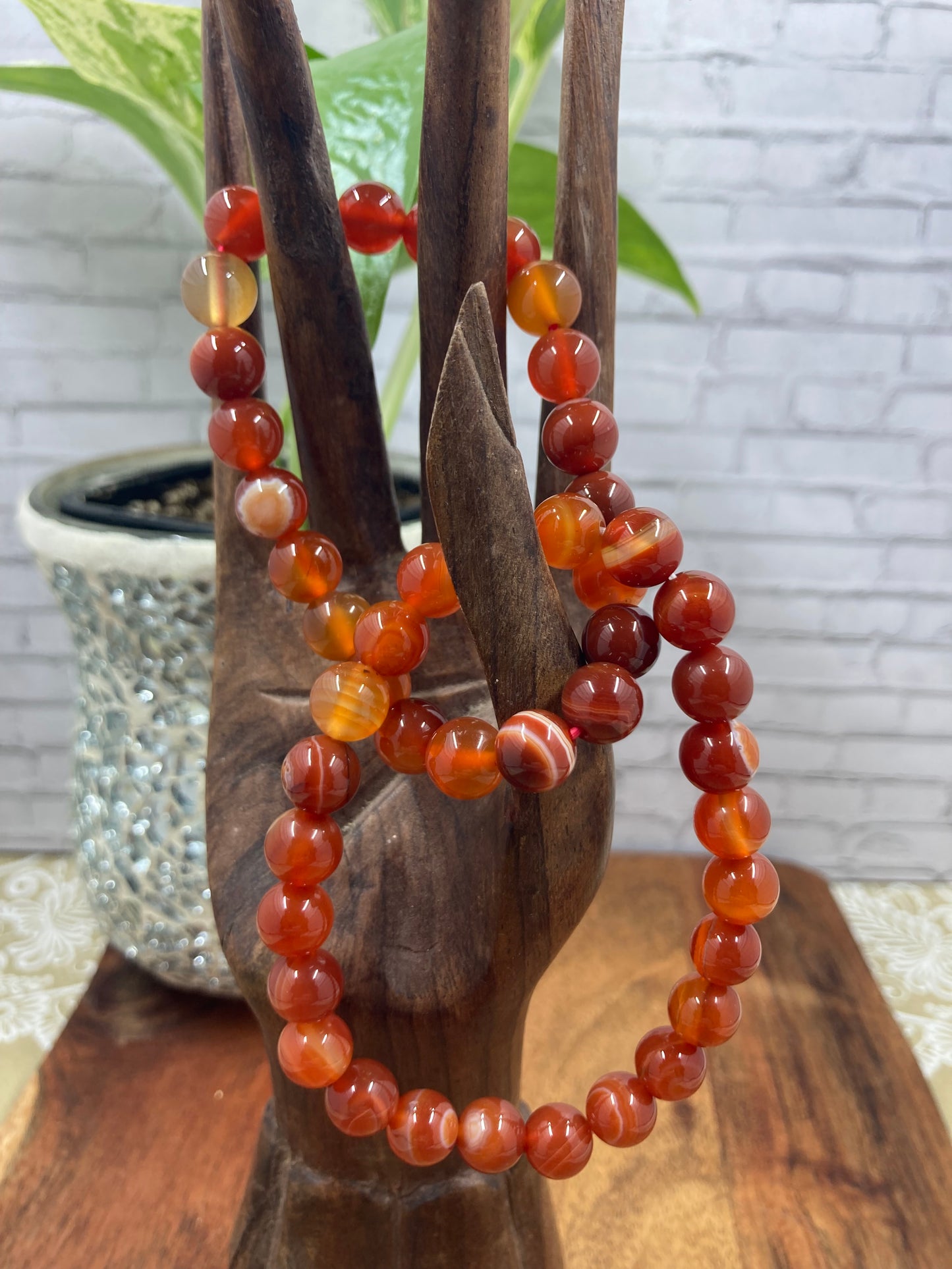 Orange Sardonyx Bracelets