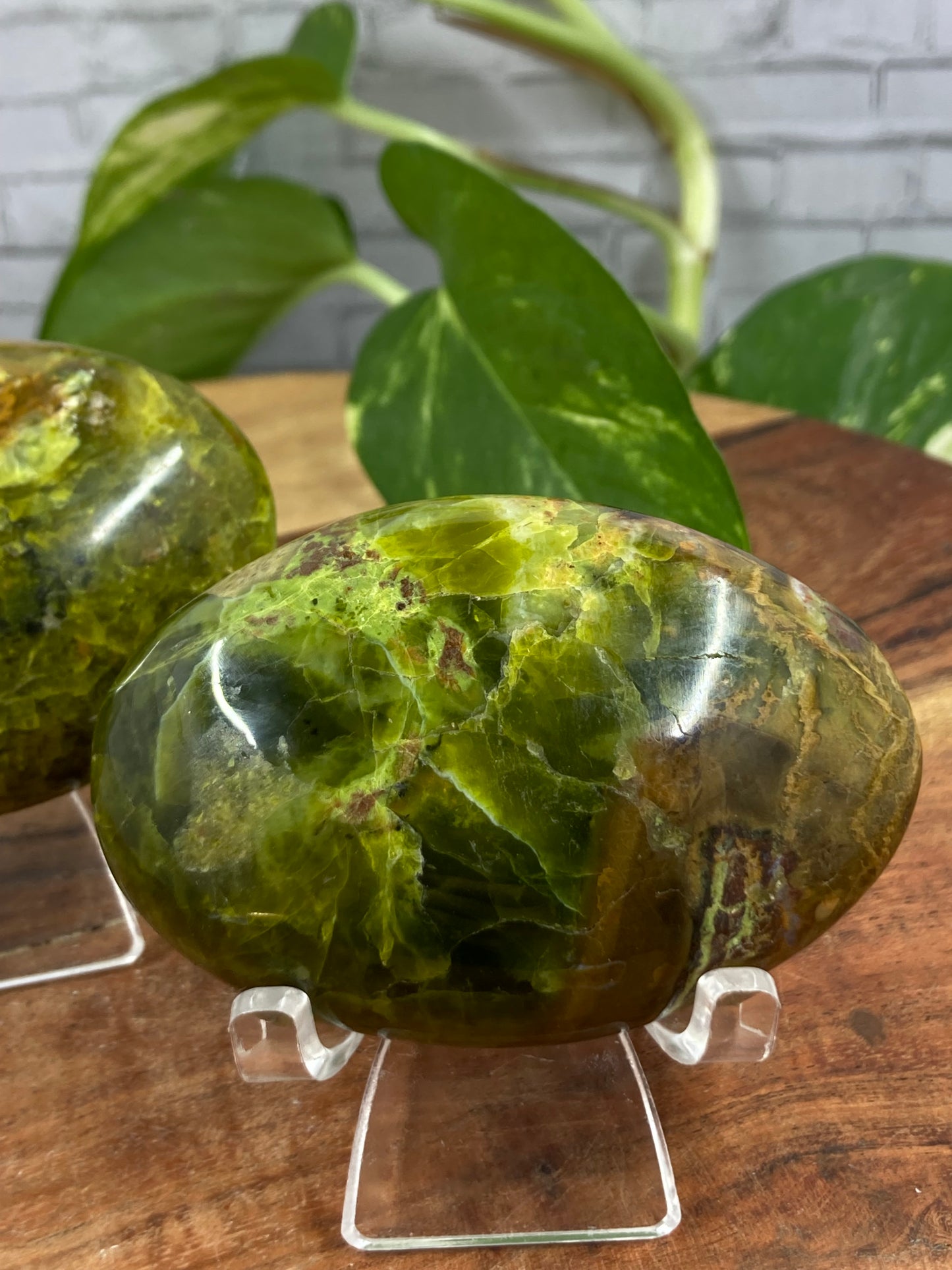 Green Opal Palmstones