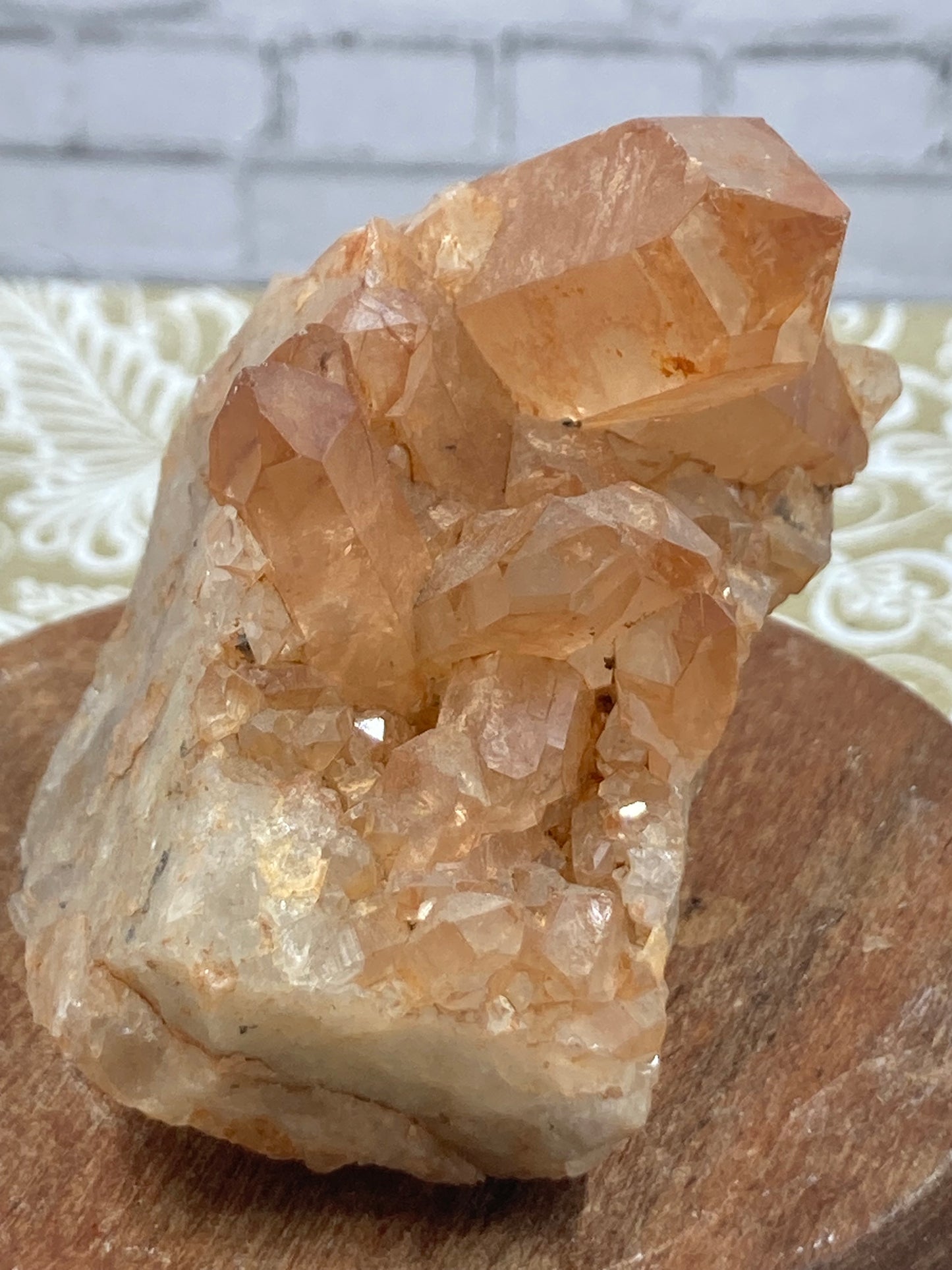 Tangerine Quartz Cluster