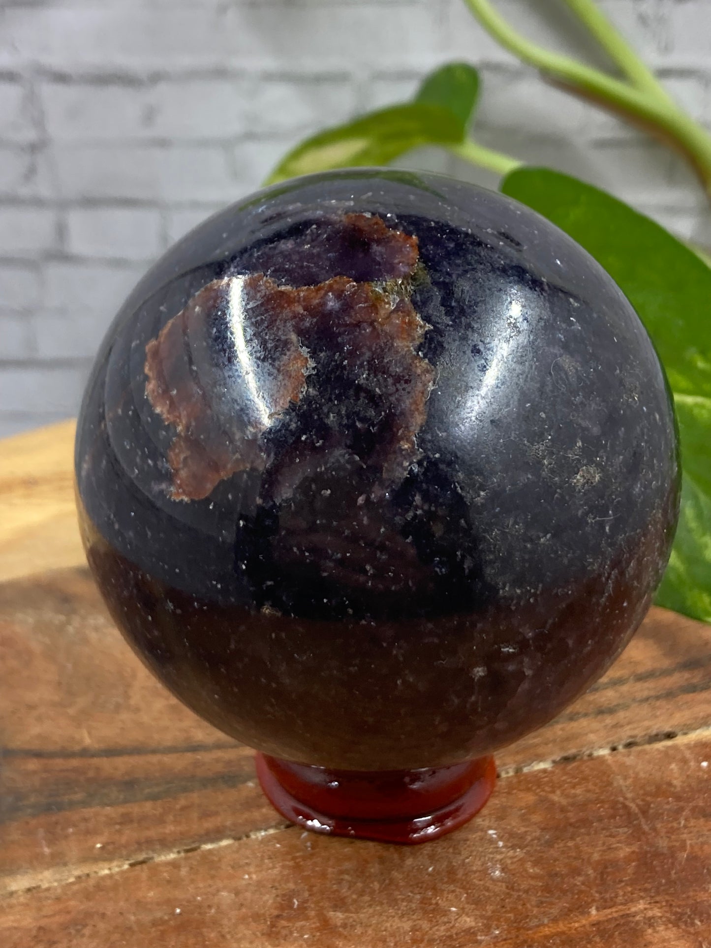 Lepidolite Sphere