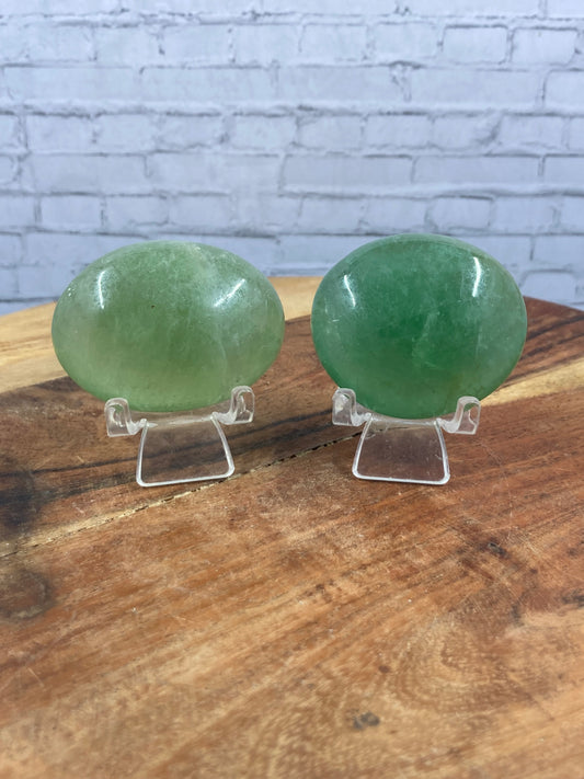 Fluorite Palm Stone