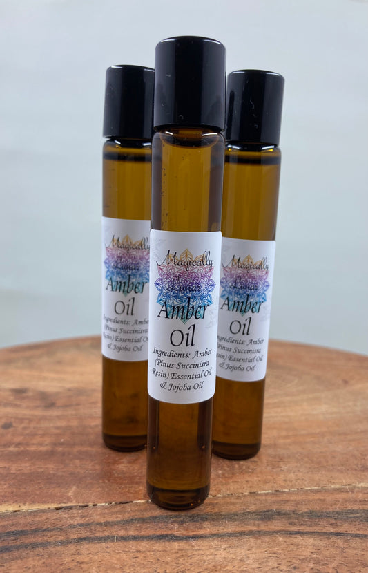 Amber Essential Oil Roller