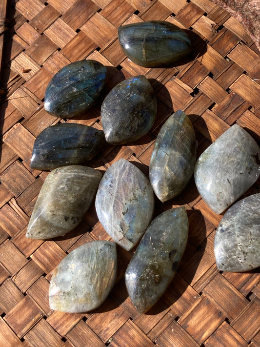 Labradorite cabochons