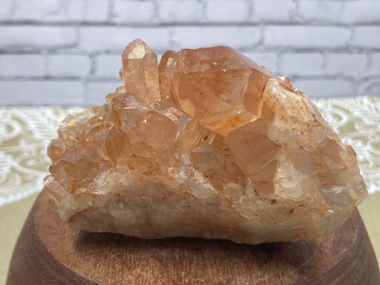 Tangerine Quartz Cluster