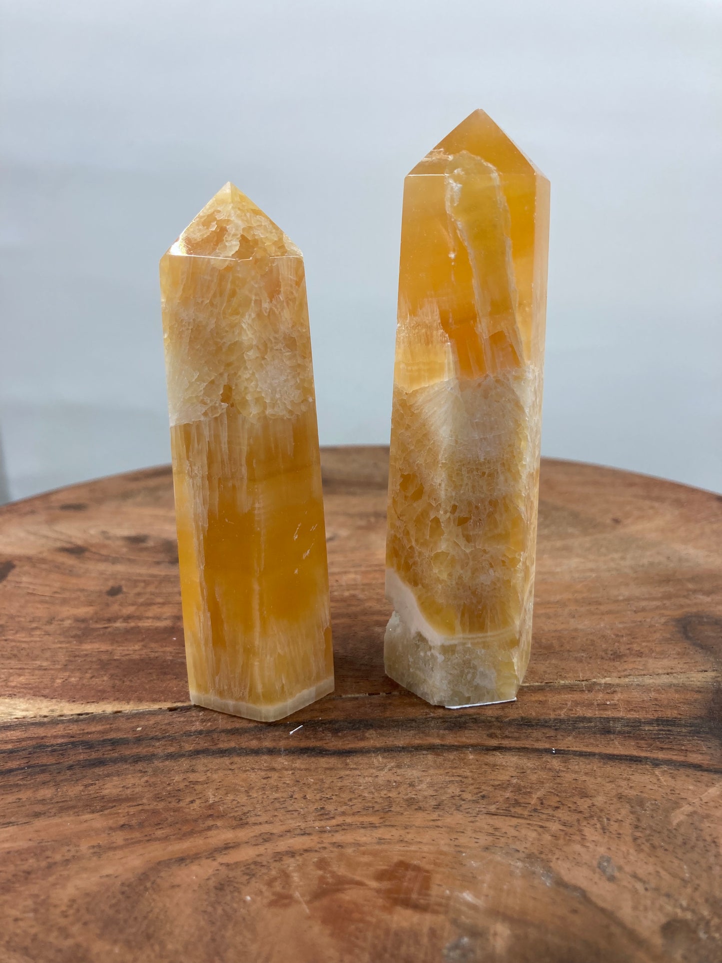 Orange Calcite Tower